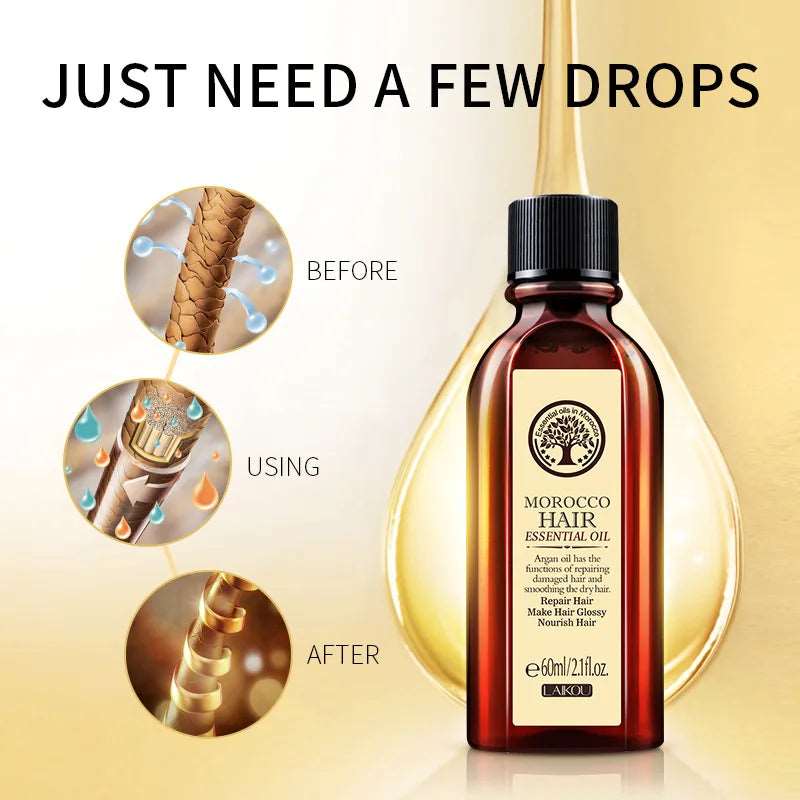 Moroccan Argan Hair Therapy Oil