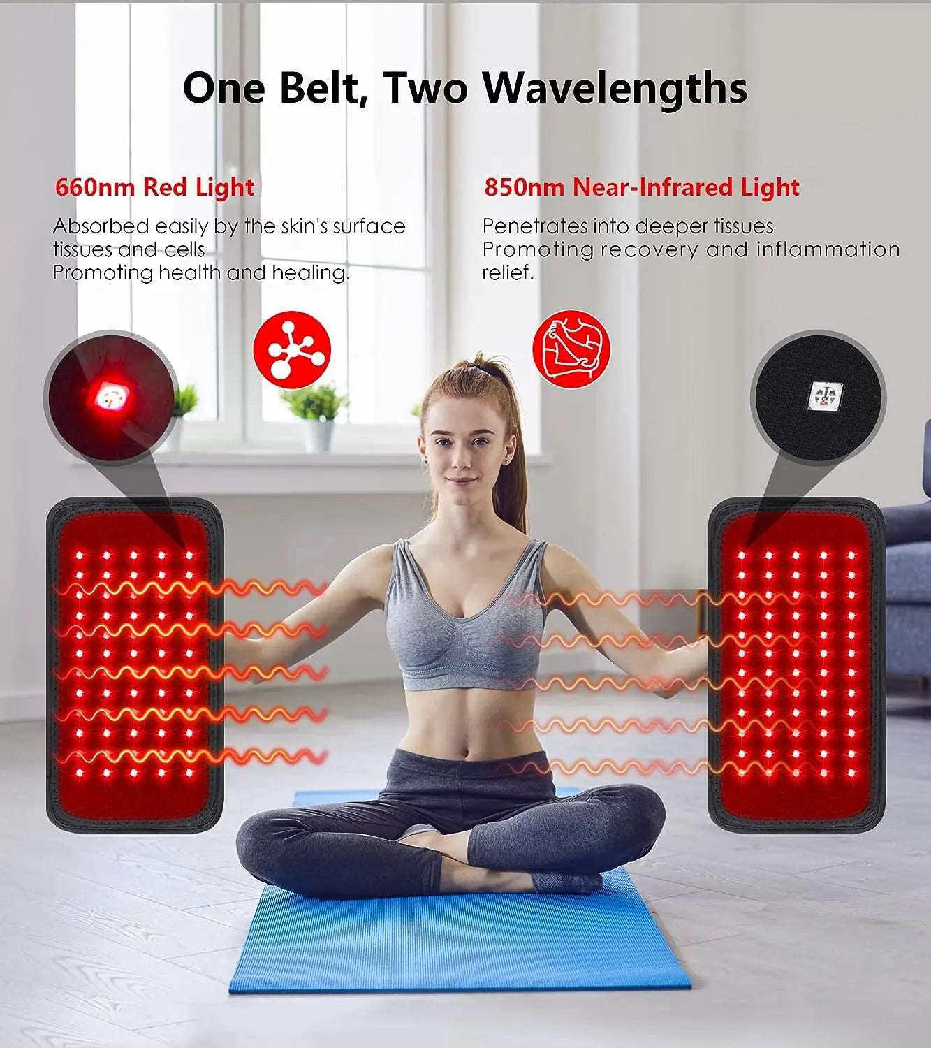 Infrared Light Therapy Belt