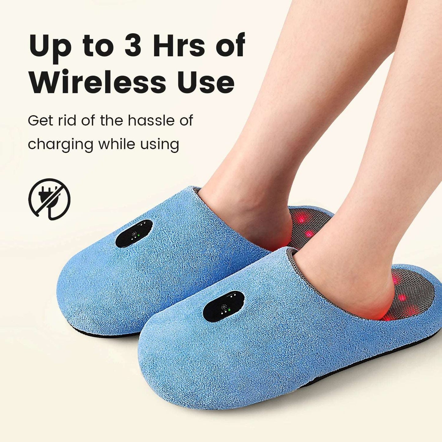 Infrared Light Therapy Slippers