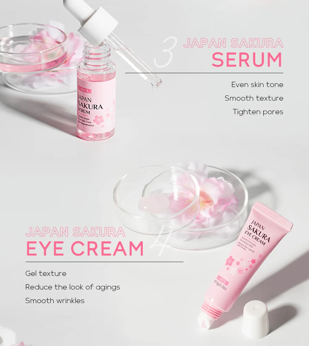 LAIKOU Sakura Radiance Skincare Collection