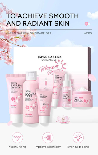 LAIKOU Sakura Radiance Skincare Collection